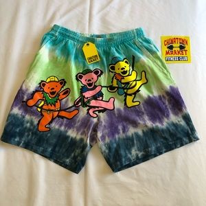Chinatown Market x Grateful Dead Tie Dye Shorts
